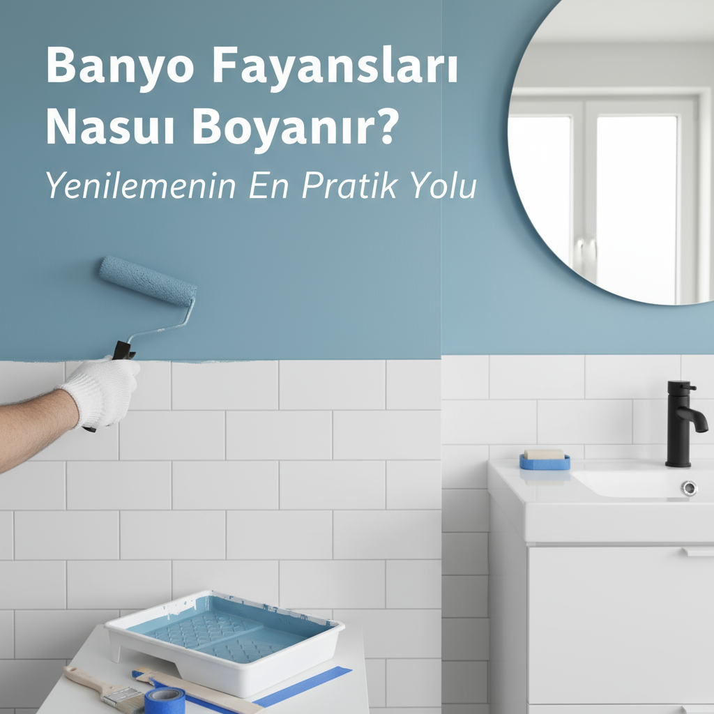 Banyo Fayansları Nasıl Boyanır? Yenilemenin En Pratik Yolu